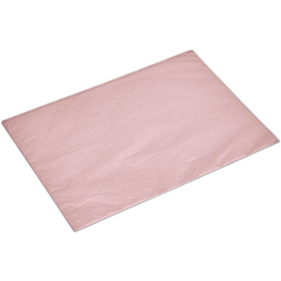 Lustre Tissue Paper - Pack Of 10 Rose Gold